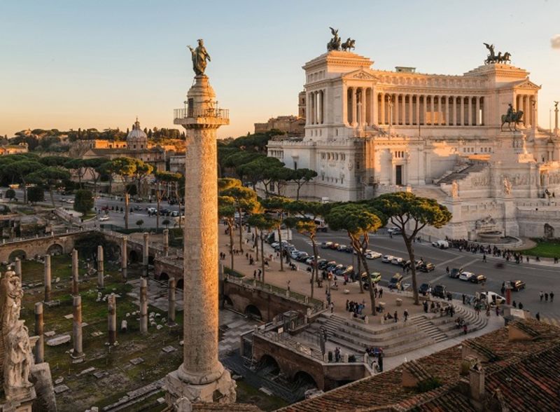 antica roma colonna traiana