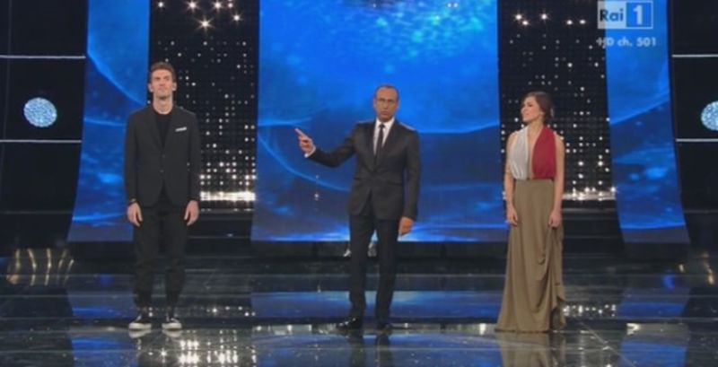 Sanremo 2015: Caccamo- Brancale