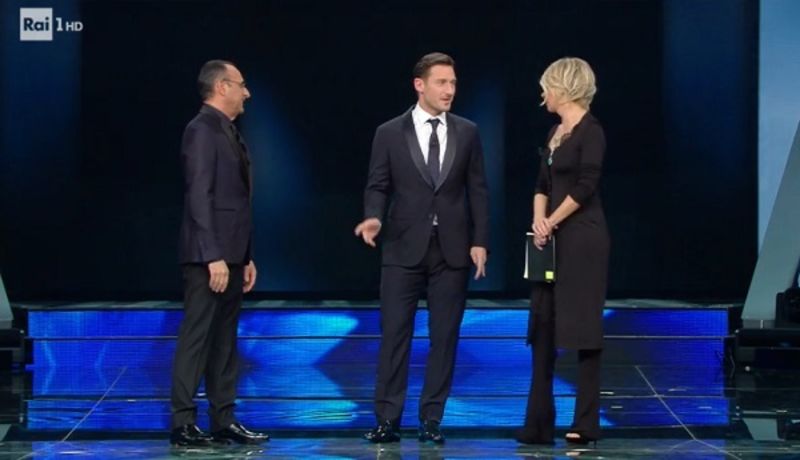 8feb sanremo17 francesco totti