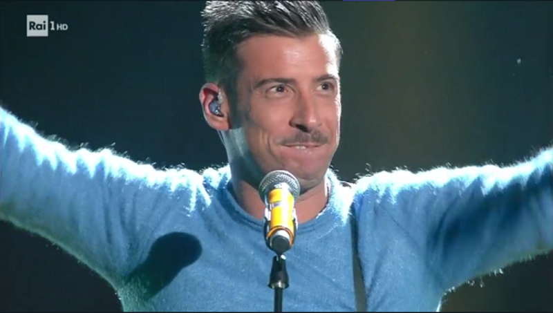 sanremo 2017 9 febbraio francesco gabbani