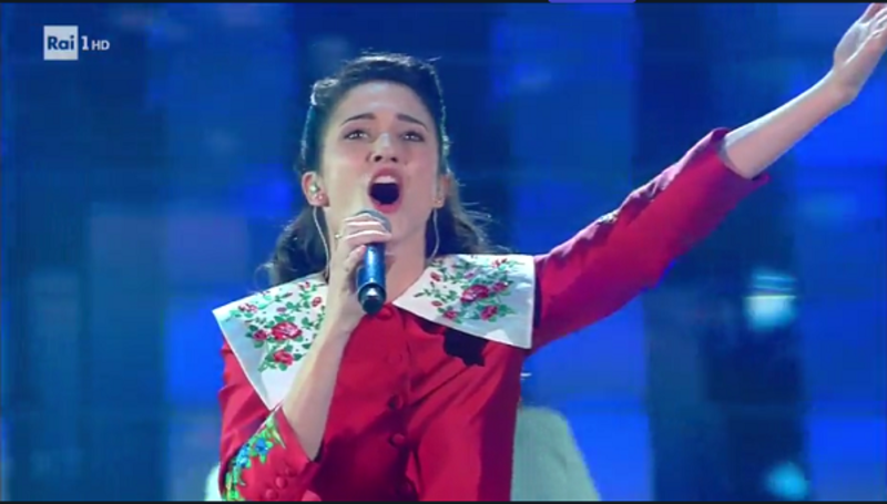 sanremo 2017 9 febbraio lodovica comello