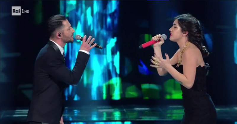 sanremo 2017 9 febbraio nesli alice paba