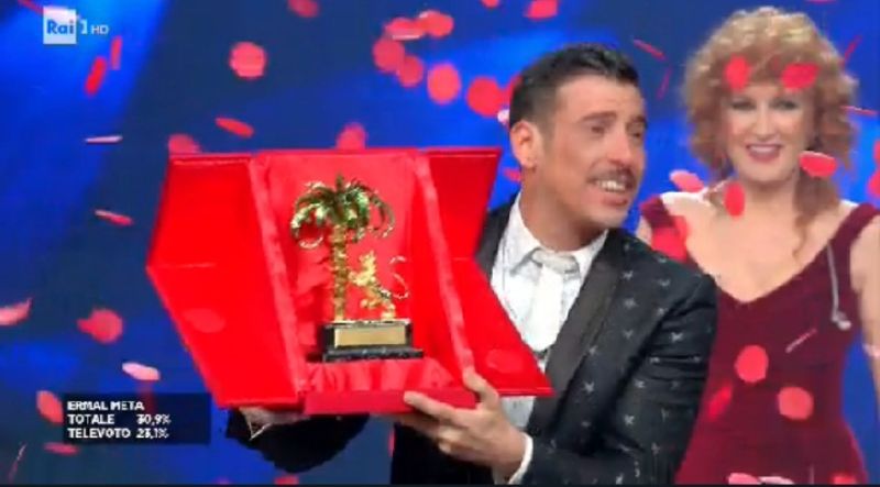 sanremo 2017 finale gabbani vittoria