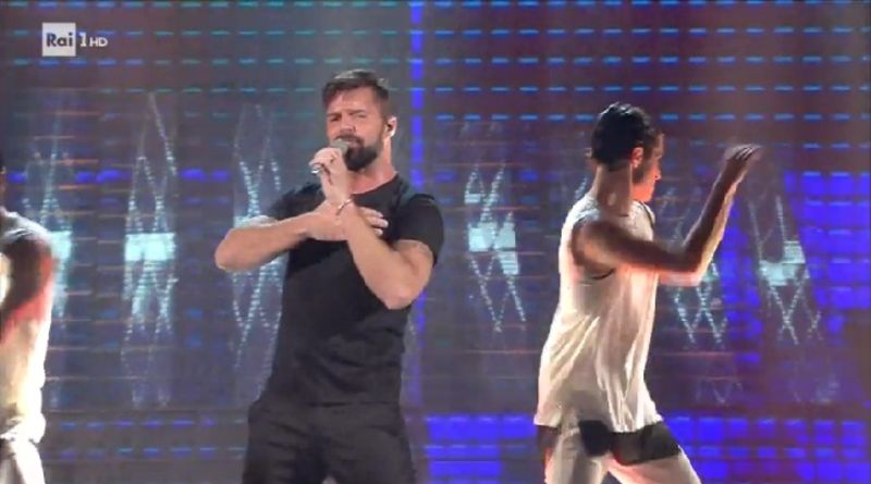 sanremo 7feb ricky martin