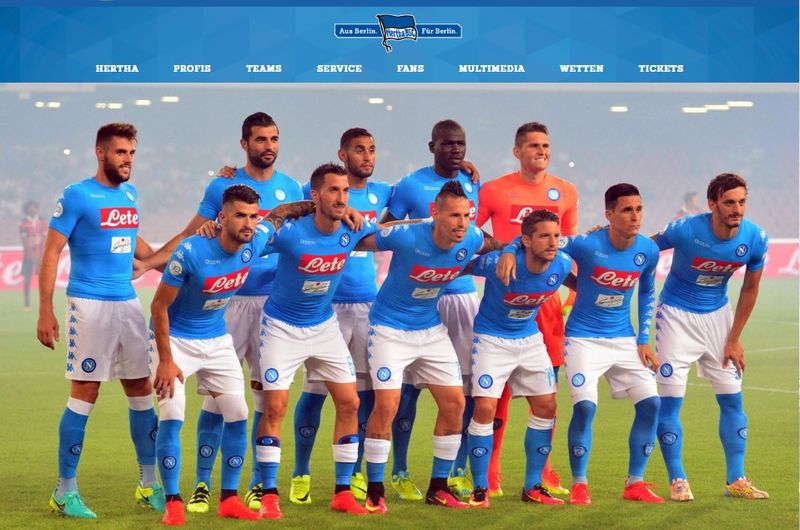 il calcio napoli