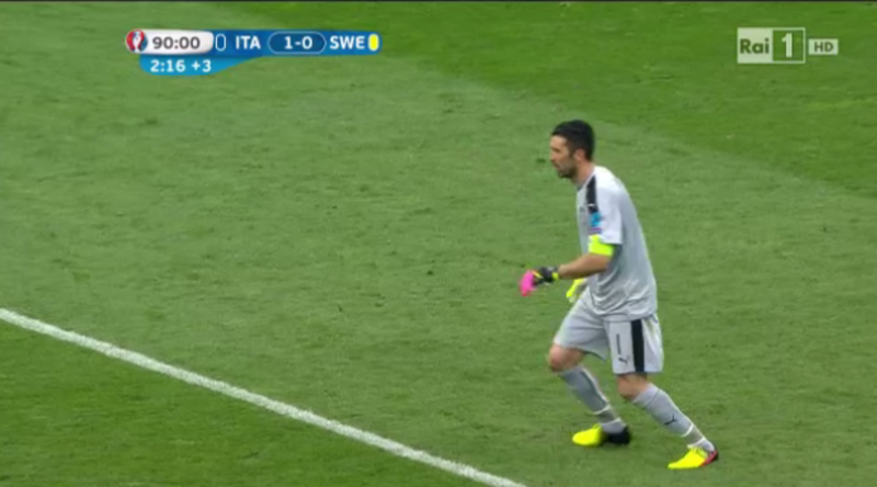 italia svezia buffon