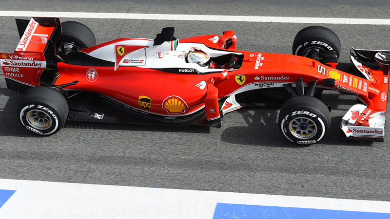 sebastian vettel f1 testing ferrari