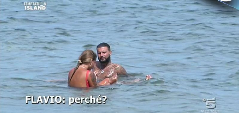 temptation island 20 luglio flavio diana