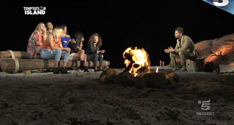 temptation island 3luglio falò ragazze2