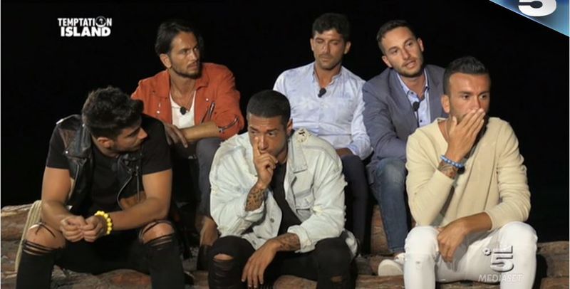 temptation island 3luglio falò ragazzi