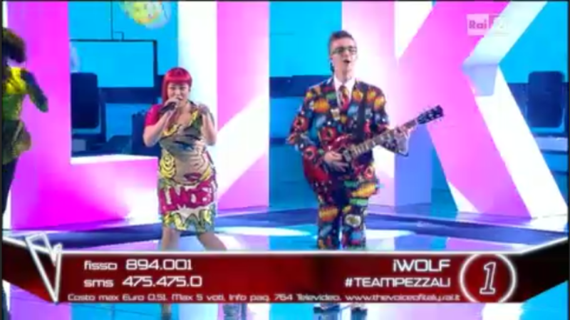 the voice 11 maggio iwolf