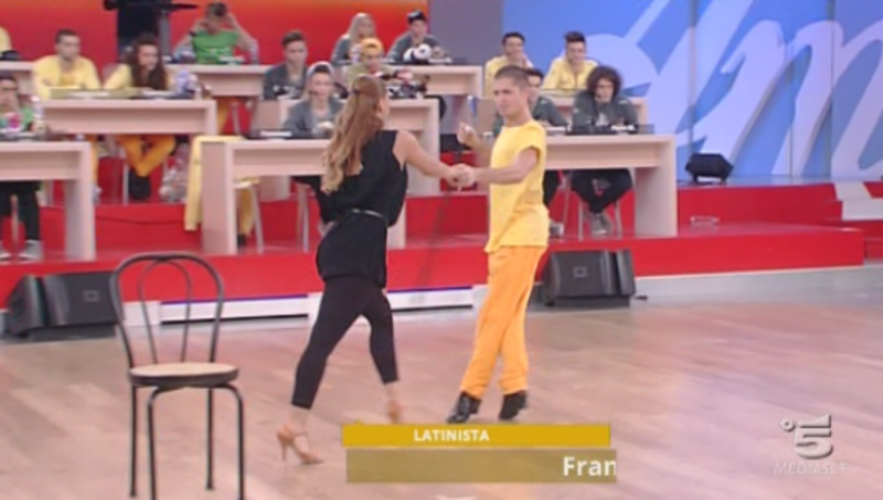 Il ballerino Francesco a Amici 13