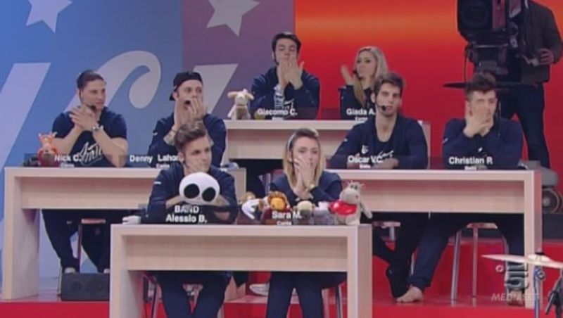 Squadra Blu a Amici 13