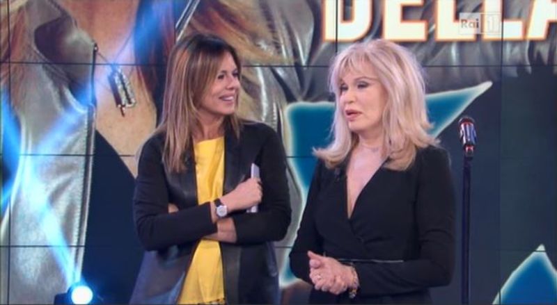 Paola Perego e Amanda Lear