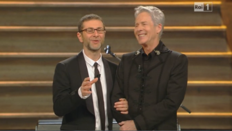 Sanremo 2014: Fazio e Baglioni