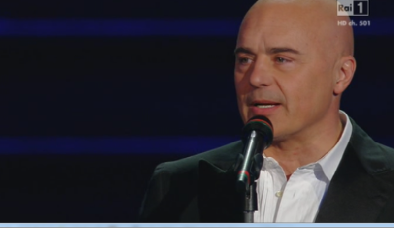 Luca Zingaretti a Sanremo 2014