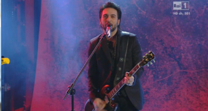 Francesco Sarcina a Sanremo 2014