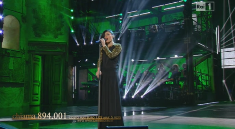 Giusy Ferreri a Sanremo 2014