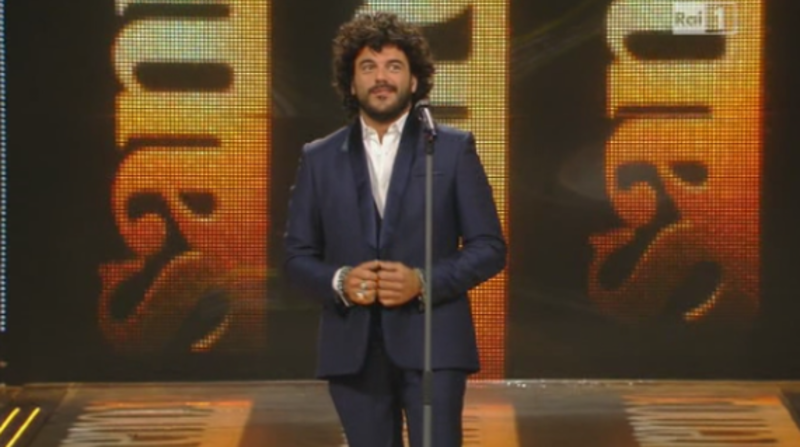 Francesco Remga a sanremo 2014