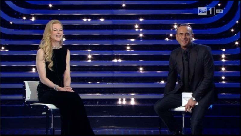 sanremo 10feb nicole kidman conti