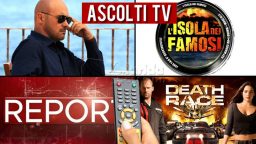 Ascolti TV lunedì 9 aprile 2018