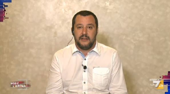 Non è L'Arena 10 novembre - Matteo Salvini