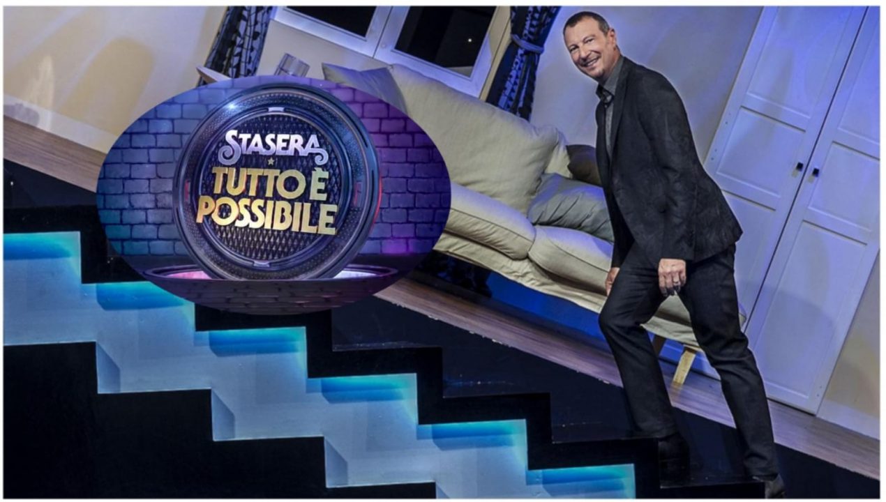 stasera tutto è possibile è in diretta o registrato