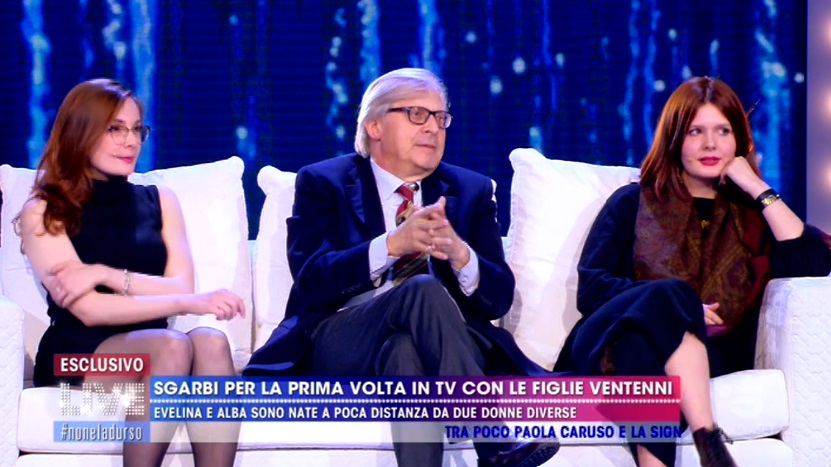 Live - non è la D'Urso puntata 6 ottobre Sgarbi