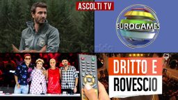 Ascolti Tv - giovedì 3 ottobre 2019 responsi Auditel share Eurogames