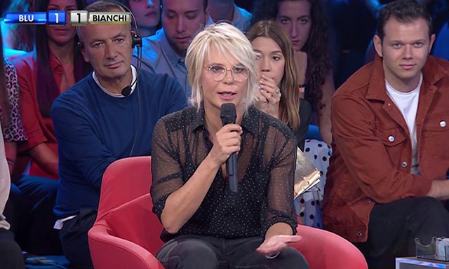 Amici Celebrities lite Filippo Bisciglia Maria De Filippi