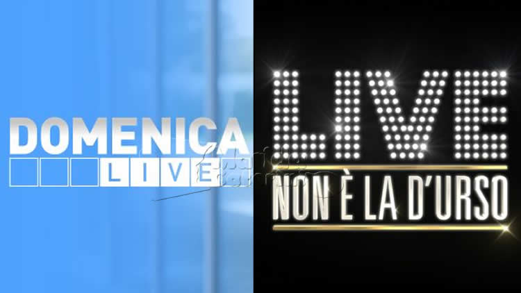 Domenica Live e Live non è la D'Urso 20 ottobre