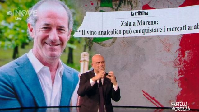 Fratelli di Crozza - Maurizio Crozza e le contraddizioni di Luca Zaia in casa Lega