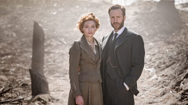 La guerra dei mondi Eleanor Tomlinson e Rafe Spall