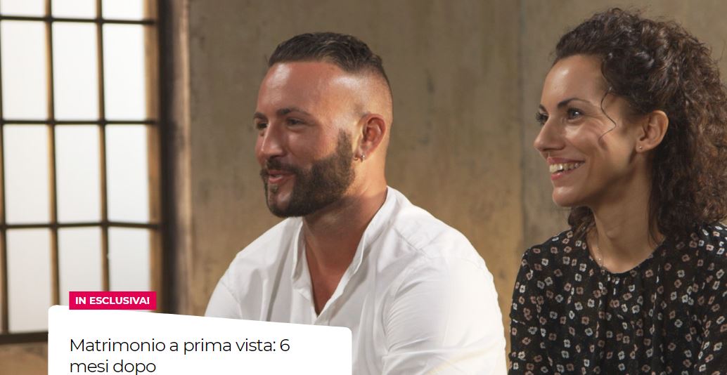 Matrimonio a prima vista 6 mesi dopo Real Time