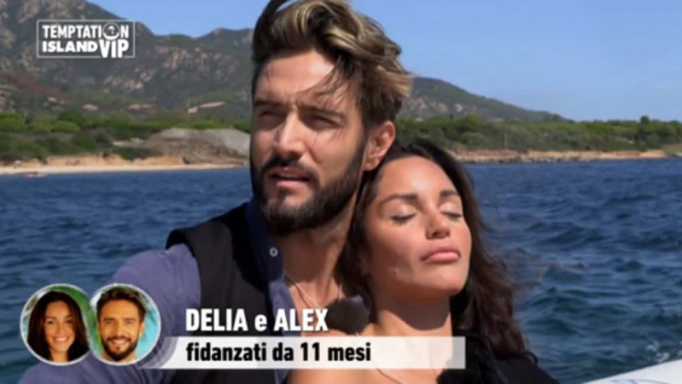 Temptation Island Vip 2 Alex e Delia