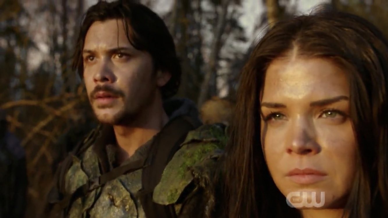 The 100 - sesta stagione Octavia e Bellamy