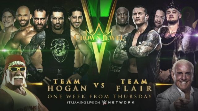 WWE Crown Jewel - Team Hogan vs Team Flair