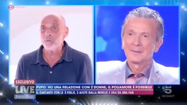 Live- non è la D'Urso -paolo brosio e pupo