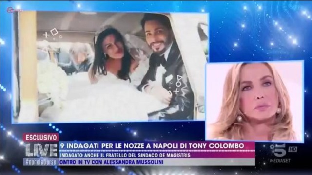 live non è la d urso- nozze tony tina