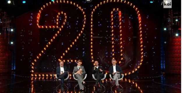 20 anni che siamo italiani 29 novembre - Diretta con D'Alessio e Incontrada show e ospiti