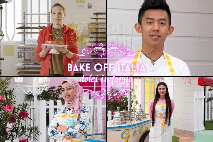 Bake Off Italia 7 puntata 22 novembre semifinalisti