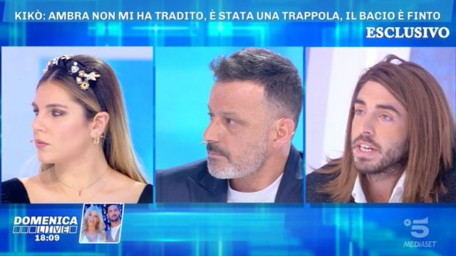 Domenica Live 17 novembre - Ivana Icardi ed Enrico Contarin confermano la macchinazione