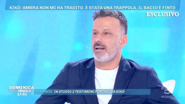 Domenica Live 17 novembre - Kikò Nalli, tra Ambra e Gaetano tutto finto