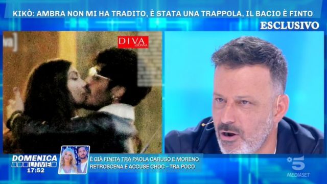 Domenica Live 17 novembre - Kikò Nalli: la storia tra Gaetano ed Ambra ha creato una situazione rischiosa per la mia famiglia