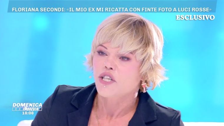 Domenica Live Floriana Secondi incazzata con Barbara D'Urso