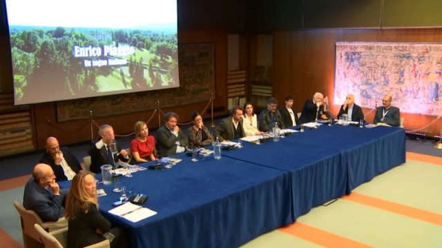 Enrico Piaggio - un sogno italiano. La conferenza stampa