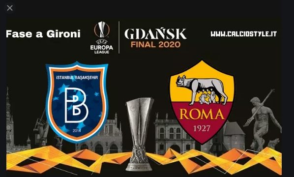 Europa League quinta giornata fase gironi Basaksehir Istanbul-Roma