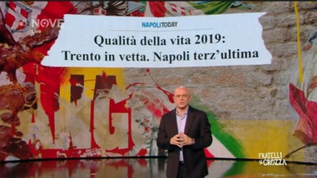 Fratelli di Crozza - L'imitazione del Governatore De Luca su Napoli terz'ultima per qualità della vita