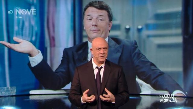 Fratelli di Crozza 15 novembre - La parodia di Matteo Renzi