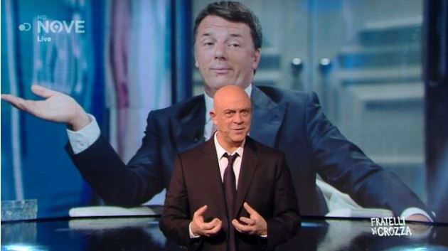 Fratelli di Crozza 22 novembre diretta - Bersani crea Movimento dei totani